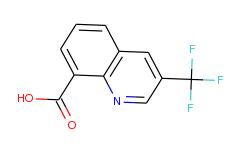 8-Quinolinecarboxylic acid, 3-(trifluoromethyl)-