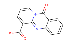 11H-Pyrido[2,1-b]quinazoline-6-carboxylic acid, 11-oxo-