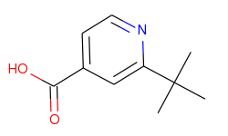 4-Pyridinecarboxylic acid, 2-(1,1-dimethylethyl)-