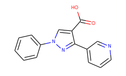 1-Phenyl-3-pyridin-3-yl-1H-pyrazole-4-carboxylic acid
