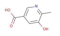 3-Pyridinecarboxylic acid, 5-hydroxy-6-methyl-