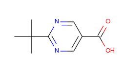 5-Pyrimidinecarboxylic acid, 2-(1,1-dimethylethyl)-