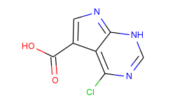 1H-Pyrrolo[2,3-d]pyrimidine-5-carboxylic acid, 4-chloro-