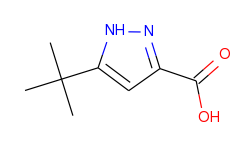 1H-Pyrazole-3-carboxylic acid, 5-(1,1-dimethylethyl)-