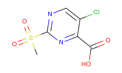 5-Chloro-2-(methylsulfonyl)pyrimidine-4-carboxylic acid