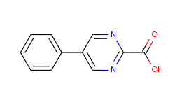 2-Pyrimidinecarboxylic acid, 5-phenyl-