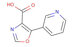5-pyridin-3-yl-1,3-oxazole-4-carboxylic acid