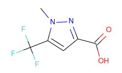 1H-Pyrazole-3-carboxylic acid, 1-methyl-5-(trifluoromethyl)-