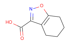 1,2-Benzisoxazole-3-carboxylic acid, 4,5,6,7-tetrahydro-