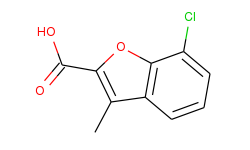 2-Benzofurancarboxylicacid, 7-chloro-3-methyl-
