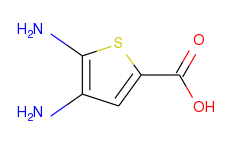 2-Thiophenecarboxylic acid, 4,5-diamino-