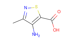 4-Amino-3-methylisothiazole-5-carboxylic acid