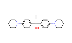 1,1-di(4-piperidinophenyl)-2-propyn-1-ol