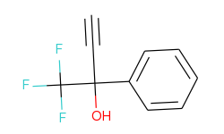 2-phenyl-1,1,1-trifluorobut-3-yn-2-ol