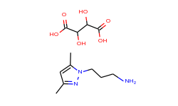 3-(3,5-dimethyl-pyrazol-1-yl)-propylamine tartrate
