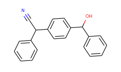 2-{4-[hydroxy(phenyl)methyl]phenyl}-2-phenylacetonitrile