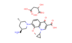 7-[(3s,5s)-3-amino-5-methyl-1-piperidinyl]-1-cyclopropyl-1,4-dihydro-8-methoxy-4-oxo-3-quinolinecarb