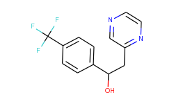 2-pyrazin-2-yl-1-(4-trifluoromethylphenyl)ethanol