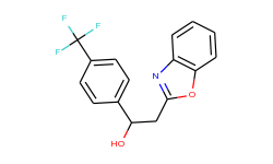2-benzoxazol-2-yl-1-(4-trifluoromethylphenyl)-ethanol
