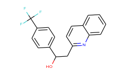 2-quinolin-2-yl-1-(4-trifluoromethylphenyl)ethanol