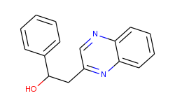 1-phenyl-2-(quinoxalin-2-yl)ethanol