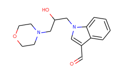 1-(2-hydroxy-3-morpholin-4-yl-propyl)-1h-indole-3-carbaldehyde