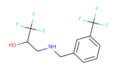 1,1,1-trifluoro-3-{[3-(trifluoromethyl)benzyl]-amino}-2-propanol