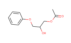 Acetic acid 2-hydroxy-3-phenoxypropyl ester