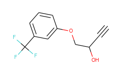 1-(3-trifluoromethylphenoxy)-3-butyn-2-ol