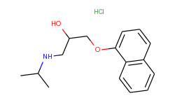 1-(Isopropylamino)-3-(1-Naphthyloxy)-2-Propanol Hydrochloride