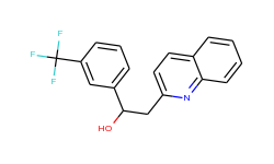 2-Quinolin-2-yl-1-(3-trifluoromethylphenyl)ethanol