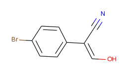 2-(4-bromophenyl)-3-hydroxyacrylonitrile