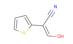3-hydroxy-2-(2-thienyl)acrylonitrile