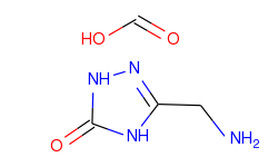 3-(aminomethyl)-1h-1,2,4-triazol-5(4h)-one formate