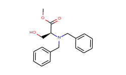 L-Serine, N,N-bis(phenylmethyl)-, methyl ester