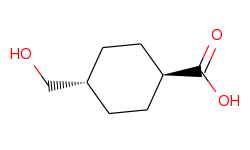 Cyclohexanecarboxylic acid, 4-(hydroxymethyl)-, trans-