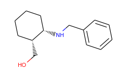 (+)-cis-2-benzylaminocyclohexanemethanol
