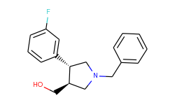 [(3s,4r)-1-benzyl-4-(3-fluorophenyl)pyrrolidin-3-yl]methanol