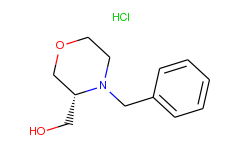 3-Morpholinemethanol, 4-(phenylmethyl)-, hydrochloride, (3R)-