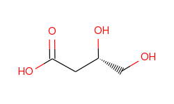 Butanoic acid, 3,4-dihydroxy-, (3S)-