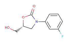 (r)-3-(3-fluorophenyl)-5-(hydroxymethyl)oxazolidin-2-one