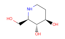 3,4-Piperidinediol, 2-(hydroxymethyl)-, (2R,3R,4R)-