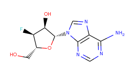 Adenosine, 3'-deoxy-3'-fluoro-