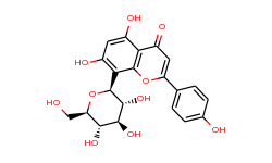 5,7-dihydroxy-8-beta-d-glucopyranosyl-2-(4-hydroxyphenyl)-4h-1-benzopyran-4-one