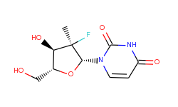 Uridine, 2'-deoxy-2'-fluoro-2'-methyl-, (2'R)-