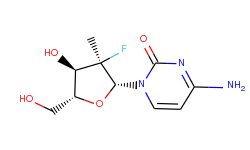 Cytidine, 2'-deoxy-2'-fluoro-2'-methyl-, (2'R)-