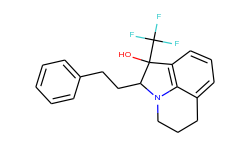 2-phenethyl-1-(trifluoromethyl)-1,2,5,6-tetrahydro-4h-pyrrolo[3,2,1-ij]quinolin-1-ol