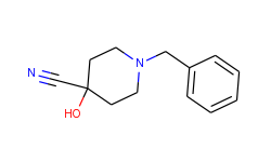 1-benzyl-4-cyano-4-hydroxypiperidine