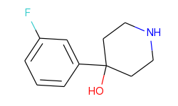 4-(3-fluorophenyl)piperidin-4-ol