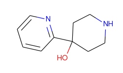 4-(2-pyridinyl)-4-piperidinol